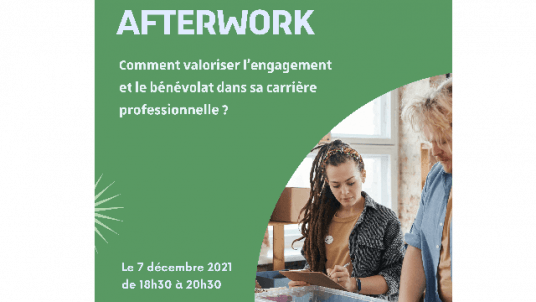 Afterwork : Valoriser l'engagement et le bénévolat dans la carrière professionnelle 