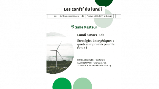  Conf' du lundi - Stratégies énergétiques : quels compromis pour le futur ? 