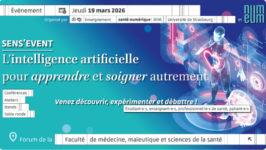 Sens'Event : L'intelligence artificielle pour apprendre et soigner autrement
